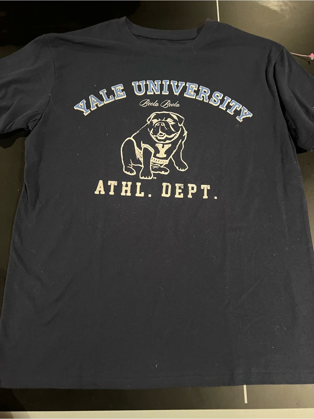Navy Bulldogs Short Sleeve Tee
